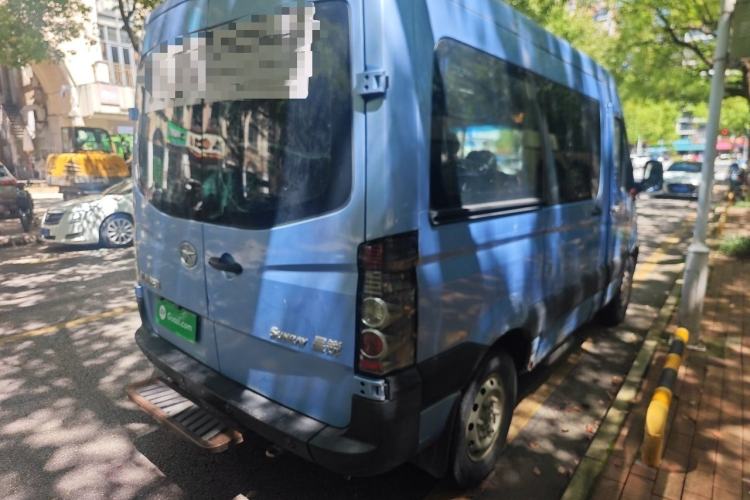 Used JAC Group Sunray 2017 1.9T Short-Wheelbase Mid-Roof Xingkuai Multi-Purpose Passenger Vehicle Rear Right 45 Deg