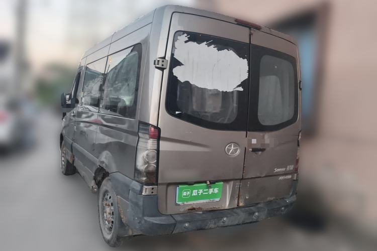 Used JAC Group Sunray 2017 1.9T Short-Wheelbase Mid-Roof Xingkuai Multi-Purpose Passenger Vehicle Rear Left 45 Deg