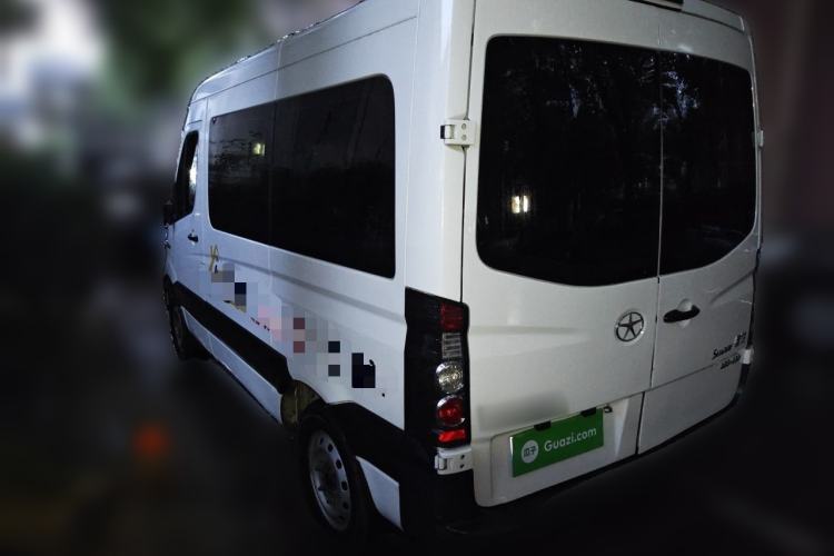 Used JAC Group Sunray 2017 2.0T Short-Wheelbase Mid-Roof Xingkuaiyun Multi-Purpose Commercial Vehicle Rear Left 45 Deg