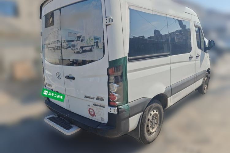 Used JAC Group Sunray 2017 1.9T Short-Wheelbase Mid-Roof Xingkuai Multi-Purpose Passenger Vehicle Rear Right 45 Deg
