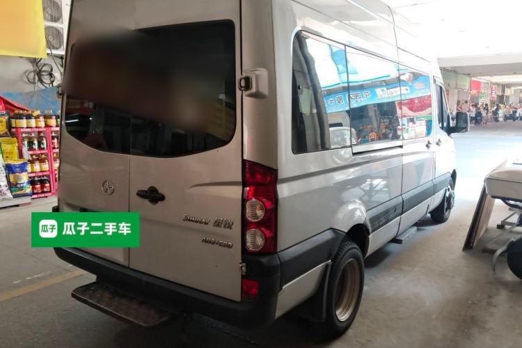 Used JAC Group Sunray 2018 2.7T 5-Series National Emission Standard V Star Express High-Roof Rear Right 45 Deg