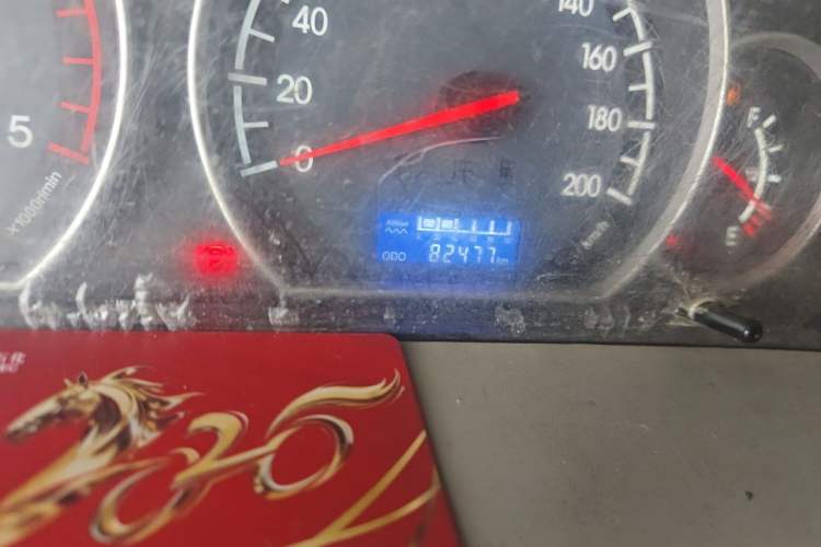 Used JAC Group Sunray 2018 1.9T Fuel-Efficient King D19TCIE11 Odometer Close Up