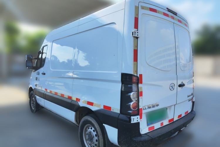Used JAC Group Sunray 2018 1.9T Fuel-Efficient King Van Transporter 3-Seater D19TCIE11 Rear Left 45 Deg