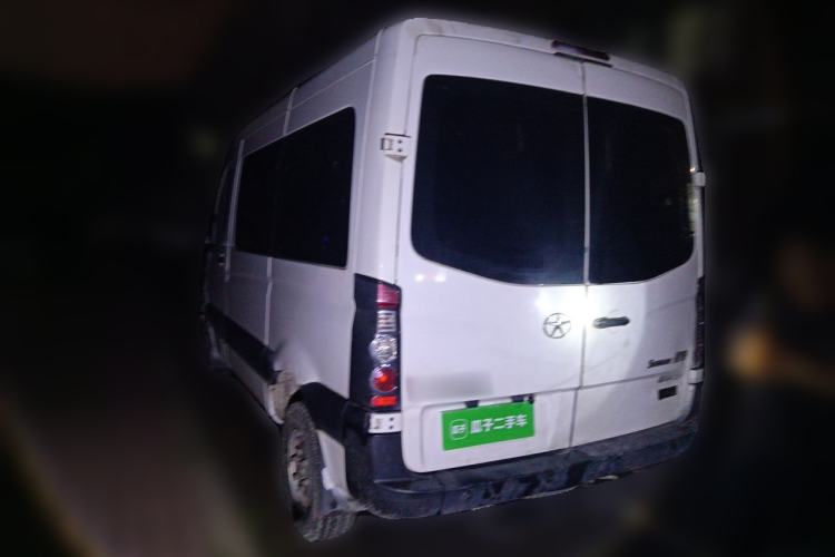Used JAC Group Sunray 2018 1.9T Fuel-Efficient King Van Transporter 3-Seater D19TCIE11 Rear Left 45 Deg