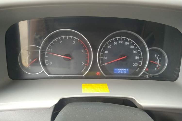 Used JAC Group Sunray 2019 1.9T Fuel-Efficient Platinum Edition 5-9 Seater Star Express Instrument Cluster