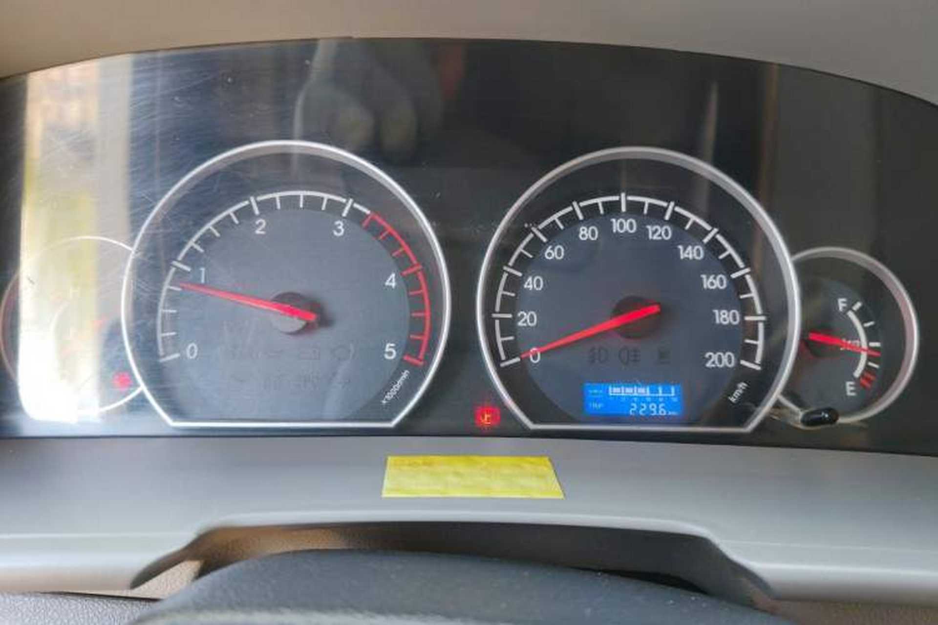 Used JAC Group Sunray 2019 1.9T Fuel-Efficient Platinum Edition 5-9 Seater Star Express Instrument Cluster