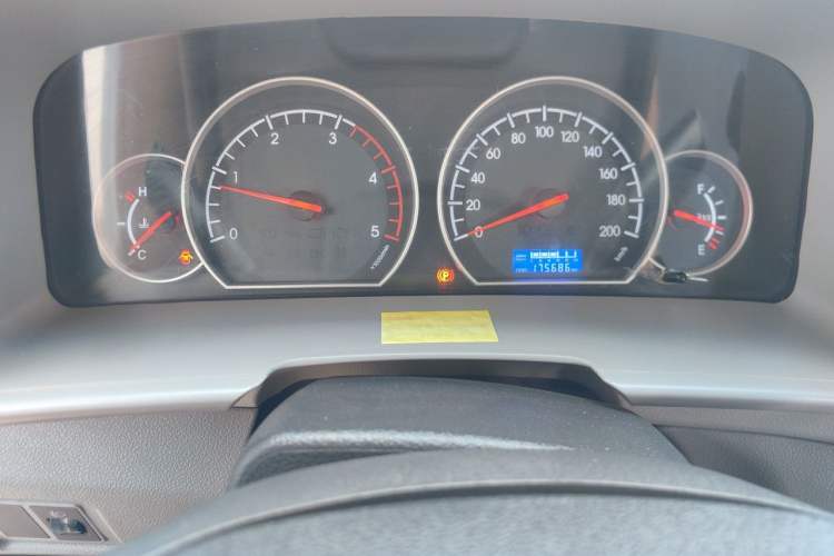 Used JAC Group Sunray 2019 1.9T Fuel-Efficient Platinum Edition 5-9 Seater Star Express Instrument Cluster