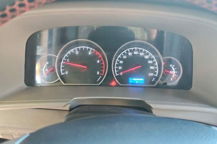 Used JAC Group Sunray 2019 1.9T Fuel-Efficient Platinum Edition 5-9 Seater Star Express Instrument Cluster