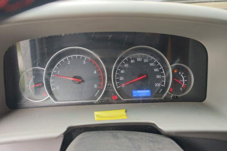 Used JAC Group Sunray 2019 1.9T Fuel-Efficient Platinum Edition 5-9 Seater Star Express Instrument Cluster