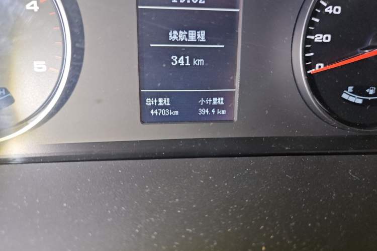 Used JAC Group Sunray 2021 2.0T 4-Series Star Express 6/7-Seater D20TCIF1 Odometer Close Up