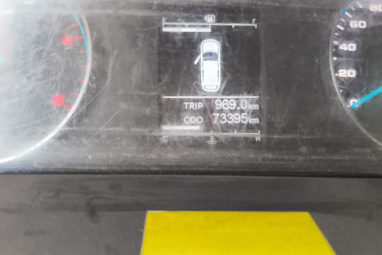 Used JAC Group Sunray 2021 2.0T 4-Series Star Express 6/7-Seater D20TCIF1 Odometer Close Up