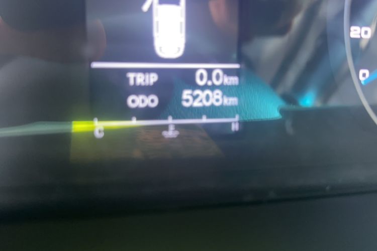 Used JAC Group Sunray 2021 2.0T 4-Series Star Express 6/7-Seater D20TCIF1 Odometer Close Up