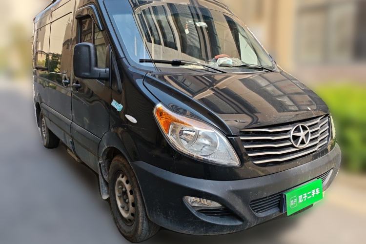 Used JAC Group Sunray 2022 2.0T Fuel-Efficient King PLUS Express Version Mid-axle 5-6 Seats HFC4DB3-2E4 Front Right 45 Deg