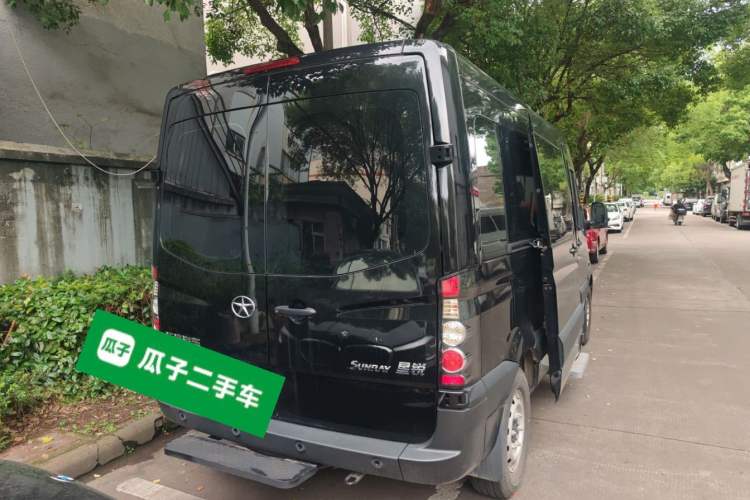 Used JAC Group Sunray 2022 2.0T Fuel-Efficient King PLUS Express Version Middle-Axis 7-Seater HFC4DB3-2E4 Rear Right 45 Deg