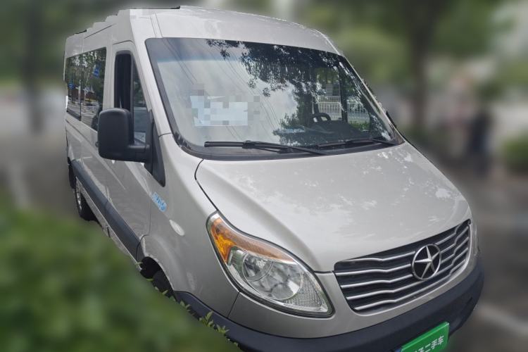 Used JAC Group Sunray 2022 2.0T Fuel-Efficient King PLUS Express Version Mid-axle 5-6 Seats HFC4DB3-2E4 Front Right 45 Deg