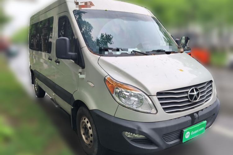 Used JAC Group Sunray 2022 2.0T Fuel-Efficient King PLUS Express Version Mid-axle 5-6 Seats HFC4DB3-2E4 Front Right 45 Deg