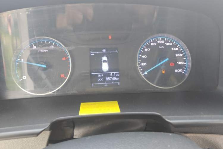 Used JAC Group Sunray 2022 2.0T Fuel-Efficient King PLUS Express Version Mid-axle 5-6 Seats HFC4DB3-2E4 Instrument Cluster