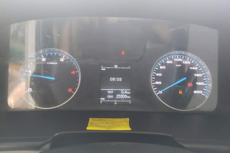 Used JAC Group Sunray 2022 2.0T Fuel-Efficient King PLUS Express Version Short Wheelbase 6-7 Seater – HFC4DB3-2E4 Instrument Cluster