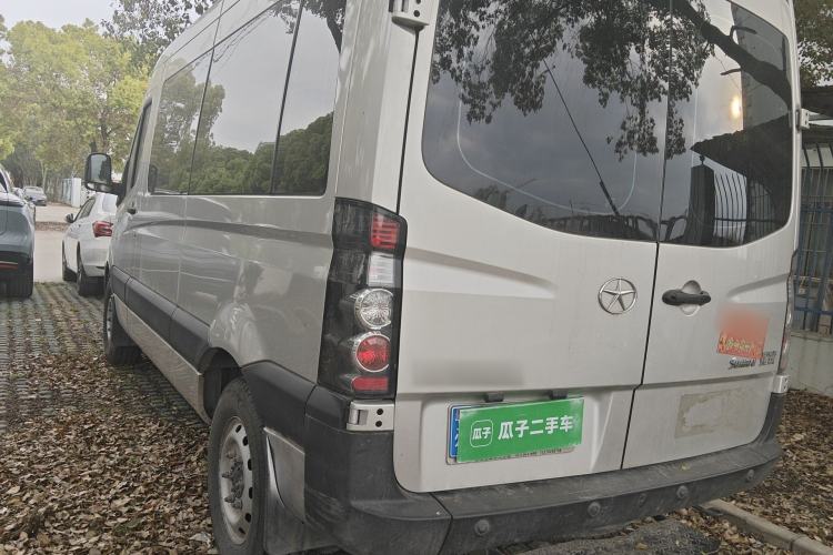 Used JAC Group Sunray 2022 2.0T Fuel-Efficient King PLUS Express Version Short Wheelbase 5-Seater HFC4DB3-2E4 Rear Left 45 Deg