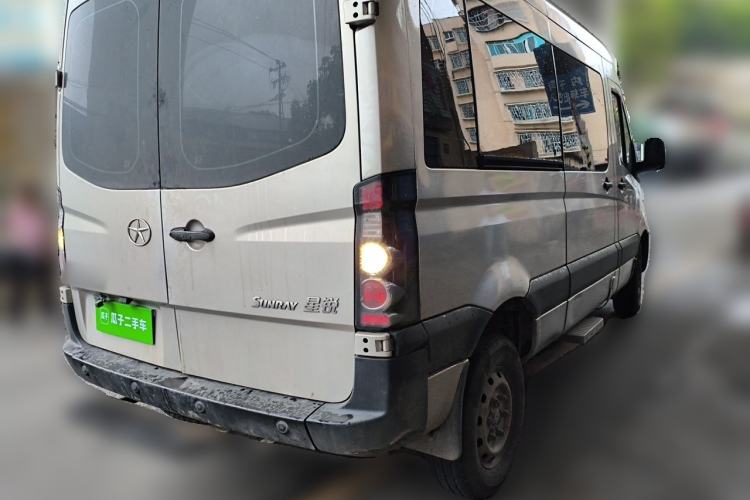 Used JAC Group Sunray 2022 2.0T Fuel-Efficient King PLUS Express Version Middle-Axis 7-Seater HFC4DB3-2E4 Rear Right 45 Deg