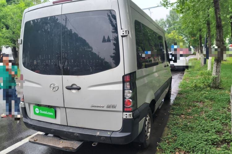 Used JAC Group Sunray 2022 2.0T Fuel-Efficient King PLUS Express Version Mid-axle 5-6 Seats HFC4DB3-2E4 Rear Right 45 Deg