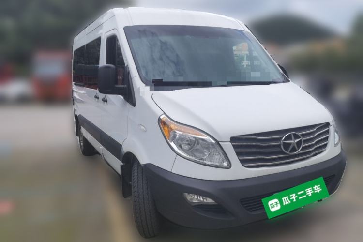 Used JAC Group Sunray 2022 2.0T Fuel-Efficient King PLUS Express Version Mid-axle 5-6 Seats HFC4DB3-2E4 Front Right 45 Deg