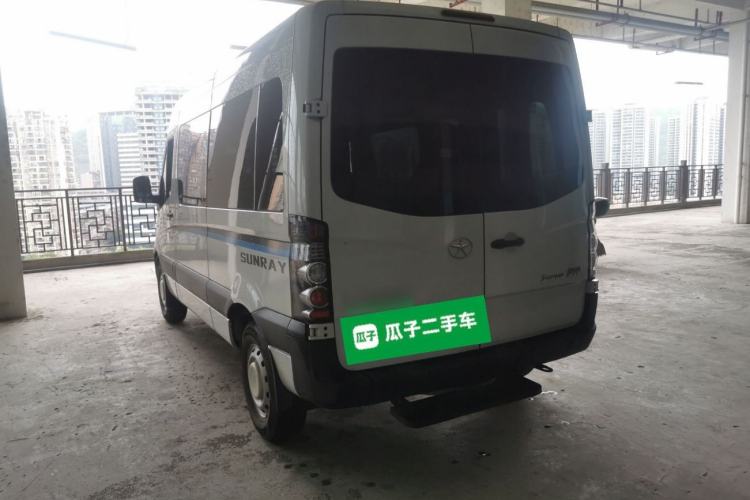 Used JAC Group Sunray 2022 2.0T Fuel-Efficient King PLUS Express Version Middle-Axis 7-Seater HFC4DB3-2E4 Rear Left 45 Deg