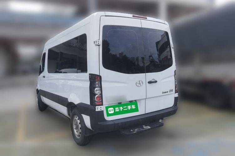 Used JAC Group Sunray 2022 2.0T Fuel-Efficient King PLUS Express Version Mid-axle 5-6 Seats HFC4DB3-2E4 Rear Left 45 Deg