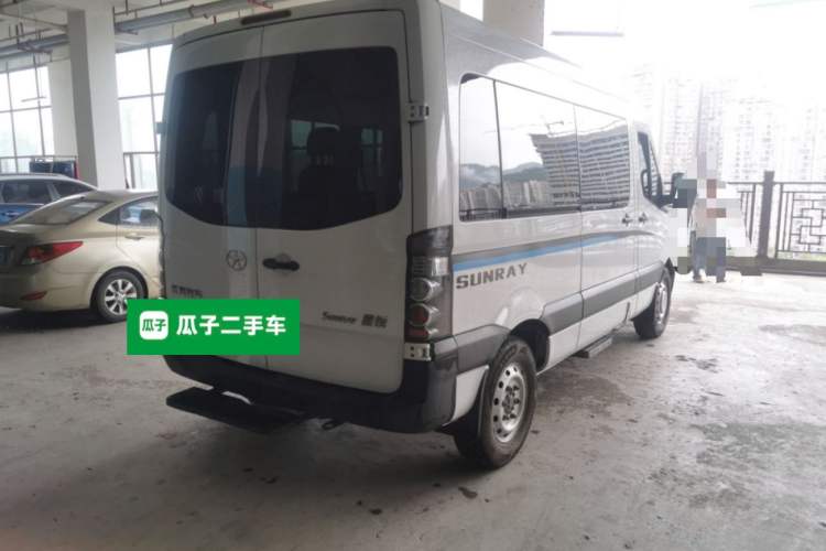 Used JAC Group Sunray 2022 2.0T Fuel-Efficient King PLUS Express Version Middle-Axis 7-Seater HFC4DB3-2E4 Rear Right 45 Deg