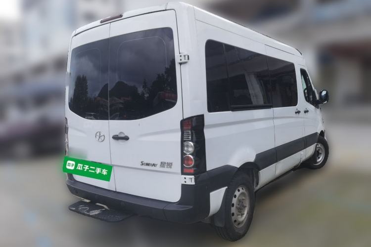 Used JAC Group Sunray 2022 2.0T Fuel-Efficient King PLUS Express Version Mid-axle 5-6 Seats HFC4DB3-2E4 Rear Right 45 Deg