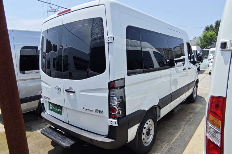Used JAC Group Sunray 2022 2.0T Fuel-Efficient King PLUS Express Version Mid-axle 5-6 Seats HFC4DB3-2E4 Rear Right 45 Deg