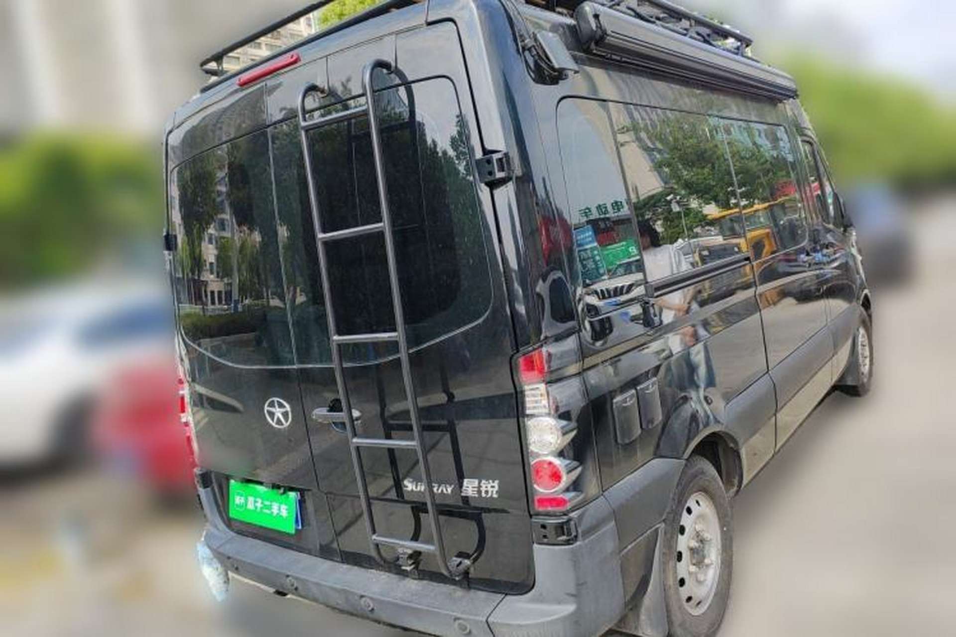 Used JAC Group Sunray 2023 2.0T 5-Series Commercial Version Non-Commercial Use 9-Seater HFC4DB3-2E4 Rear Right 45 Deg