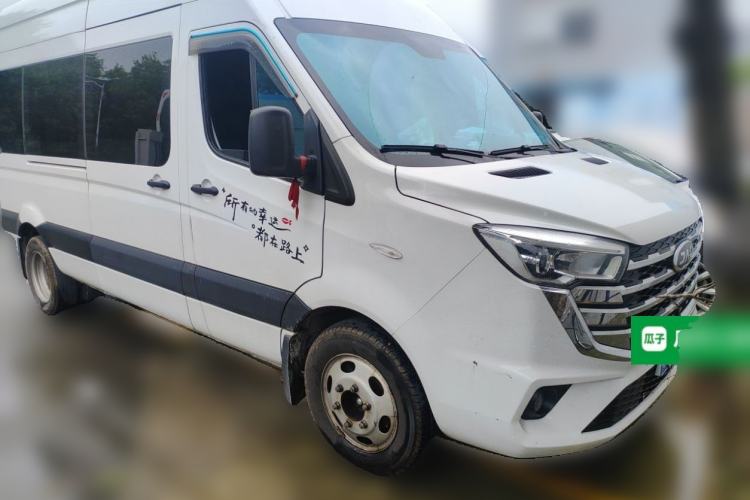 Used JAC Group Sunray 2024 2.5T Long-Wheelbase Express Dual-Tire High-Roof 5/6/7-Seater Front Right 45 Deg
