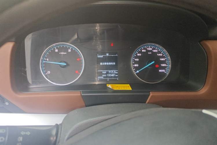 Used JAC Group Sunray 2024 2.5T 5-Series Express Version with Dual Tires Available in 5/6/7-Seater Configurations Instrument Cluster