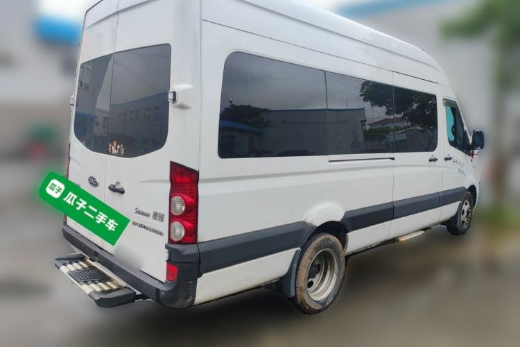 Used JAC Group Sunray 2024 2.5T Long-Wheelbase Express Dual-Tire High-Roof 5/6/7-Seater Rear Right 45 Deg