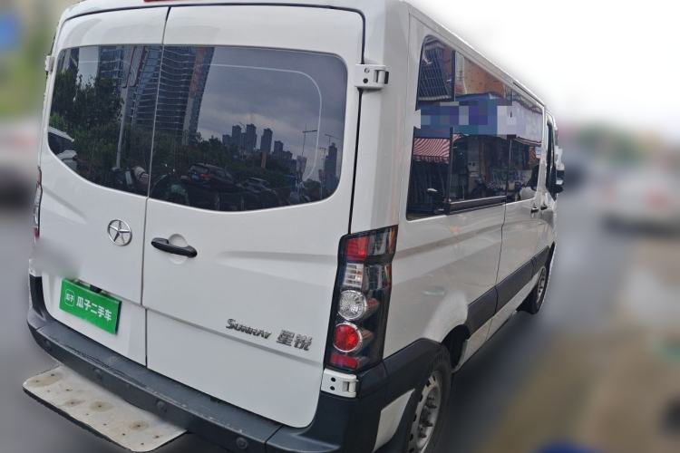 Used JAC Group Sunray 2024 2.0T Manual Mid-Roof Comfort Edition 5/6/7/9-Seater Rear Right 45 Deg