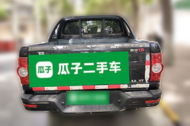 Used JAC Group T6 2016 2.0L Gasoline Flagship Long-Wheelbase HFC4GA3-3D Rear