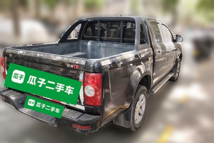 Used JAC Group T6 2016 2.0L Gasoline Flagship Long-Wheelbase HFC4GA3-3D Rear Right 45 Deg
