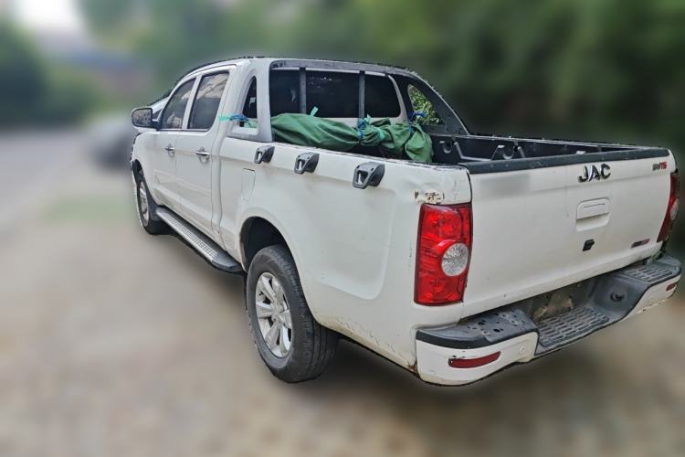 Used JAC Group T6 2017 2.0T Diesel China V Elite Version Long Wheelbase HFC4DB2-1D1 Rear Left 45 Deg