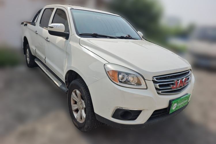 Used JAC Group T6 2020 2.0T Diesel Two-Wheel-Drive Elite Version Long Wheelbase China VI Emission Standard HFC4DB2-2E Front Right 45 Deg