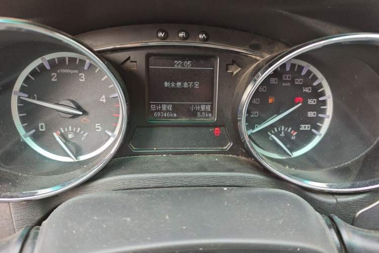 Used JAC Group T6 2020 2.0T Diesel Two-Wheel-Drive Elite Version Long Wheelbase China VI Emission Standard HFC4DB2-2E Odometer Close Up