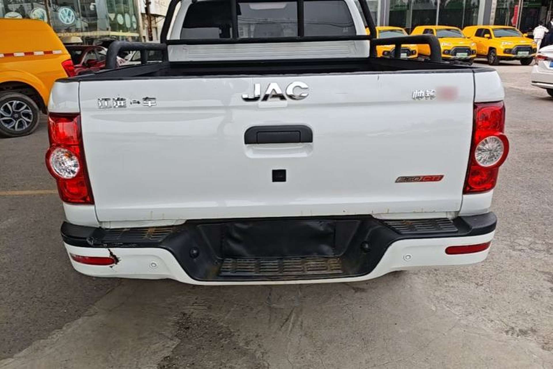 Used JAC Group T6 2020 2.0T Diesel Two-Wheel-Drive Elite Version Long Wheelbase China VI Emission Standard HFC4DB2-2E Rear