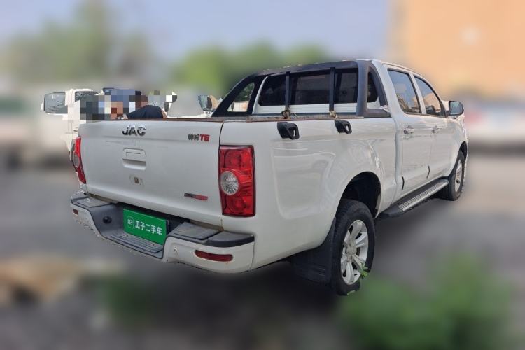Used JAC Group T6 2020 2.0T Diesel Two-Wheel-Drive Elite Version Long Wheelbase China VI Emission Standard HFC4DB2-2E Rear Right 45 Deg