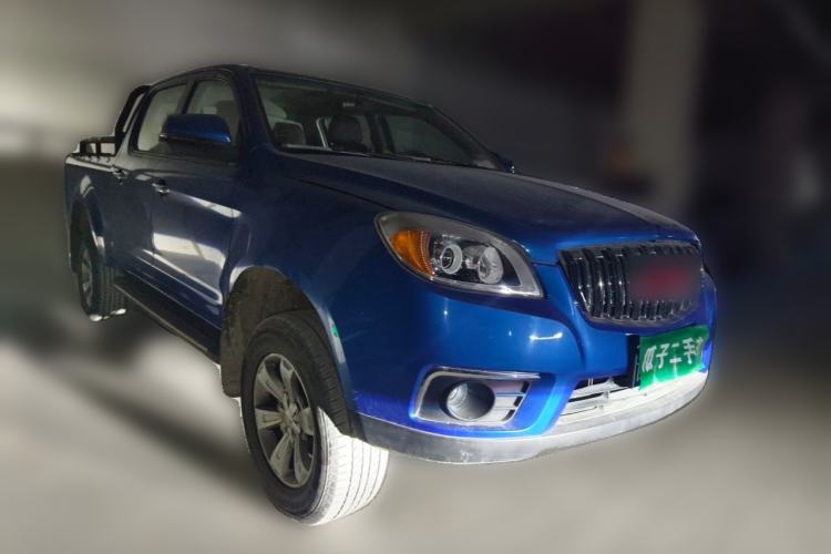 Used JAC Group T6 2022 2.0T Diesel Two-Wheel Drive Engineering Version with Long Wheelbase Front Right 45 Deg