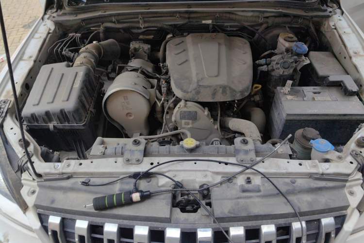 Used JAC Group T6 2022 2.0T Diesel Two-Wheel Drive Engineering Version with Long Wheelbase Engine Bay