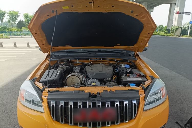 Used JAC Group T6 2022 2.0T Diesel Two-Wheel Drive Engineering Version with Long Wheelbase Engine Bay