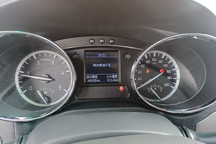 Used JAC Group T6 2022 2.0T Diesel Two-Wheel Drive Engineering Version with Long Wheelbase Instrument Cluster