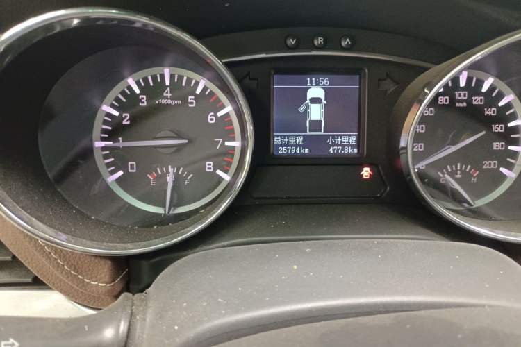 Used JAC Group T8  Odometer Close Up