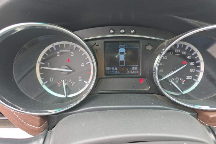 Used JAC Group T8 2019 2.0T Explorer Edition Four-Wheel Drive Prestige Version Big Double HFC4DB2-1D1 Odometer Close Up