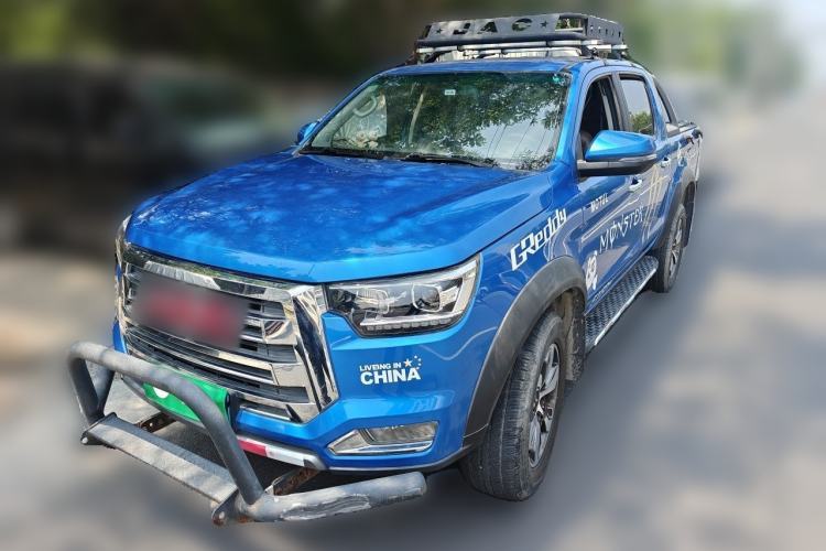 Used JAC Group T8 2019 2.0T Gasoline 4x4 Prestige Version Standard Double Cabin HFC4GA3-4D Guazi used car, China used car export, Used car for sale, Used cars, Cheapest cars for sale